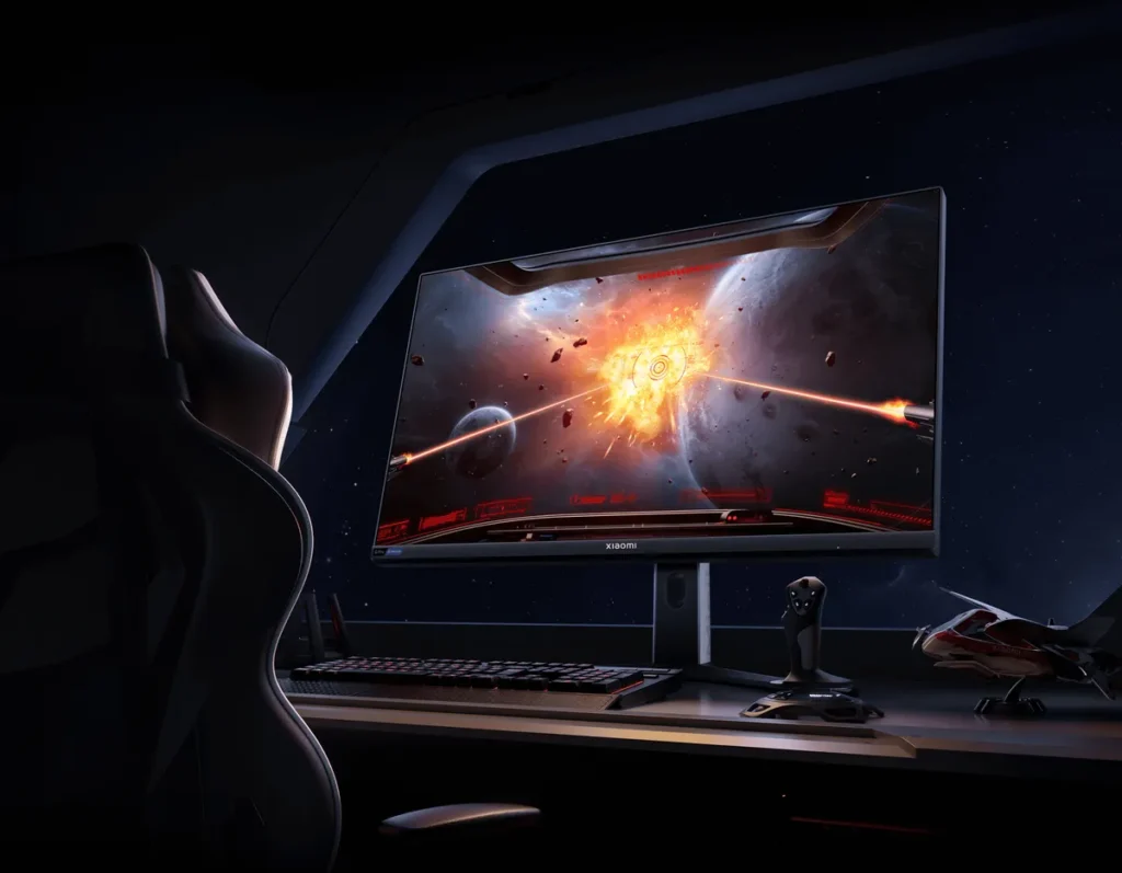 Οθόνη Xiaomi Gaming Monitor G Pro 27i IPS Monitor 27" QHD (ELA5585EU) Xiaomi Mini LED Gaming Monitor G Pro 27i σε gaming setup
