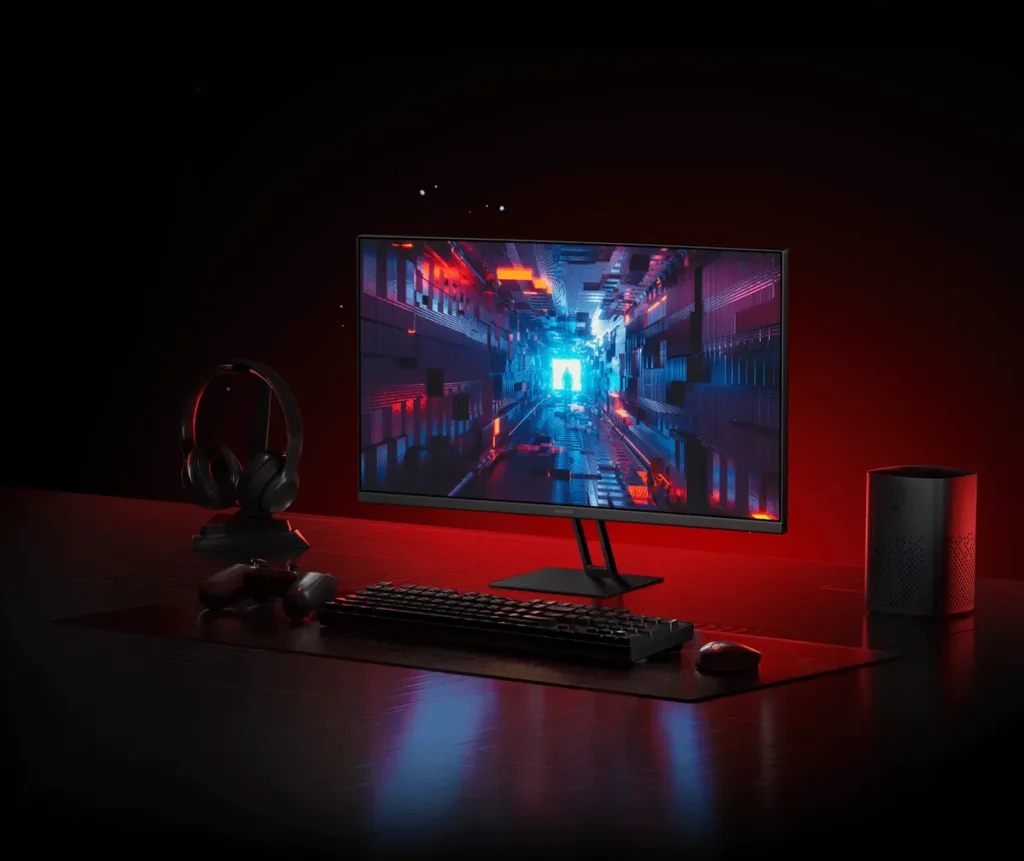 Οθόνη Xiaomi Gaming Monitor G27Qi IPS Monitor 27" QHD (ELA5593EU) Xiaomi 2K Gaming Monitor G27Qi σε gaming γραφείο