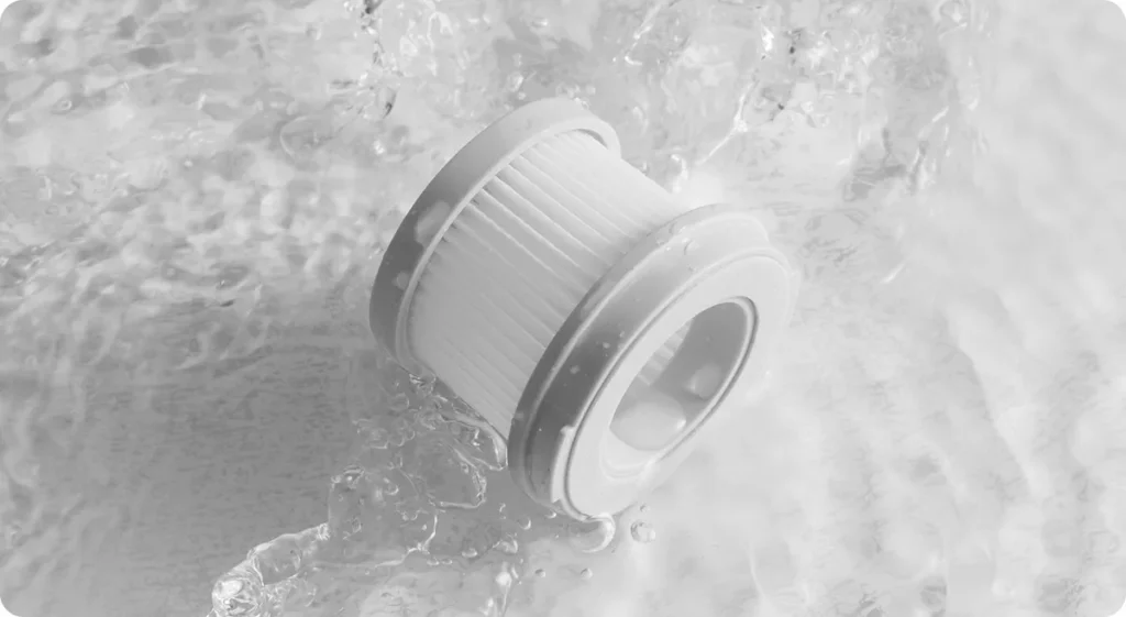Πλύσιμο φίλτρου Xiaomi Dust Mite με νερό