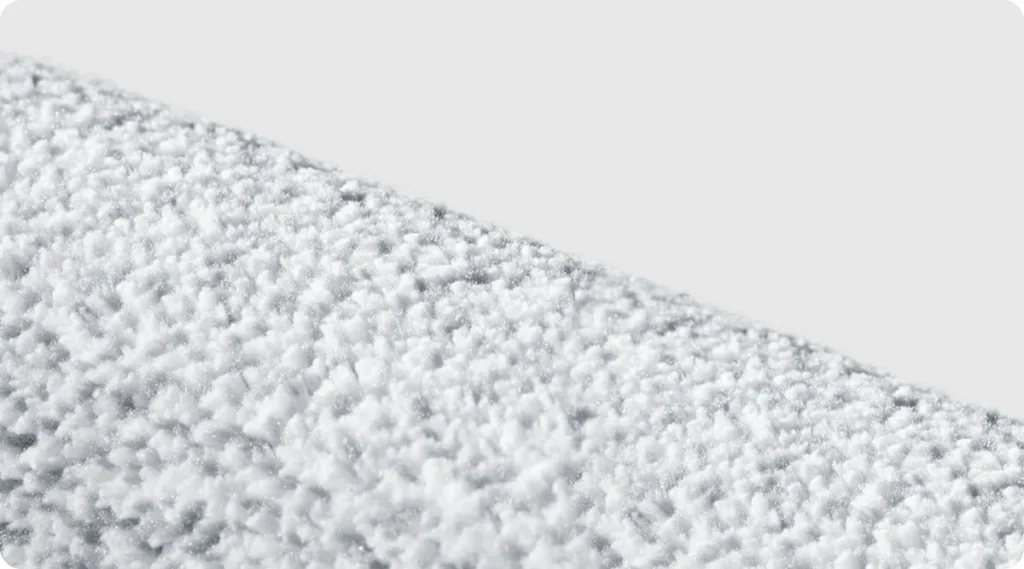 Μαλακή βελούδινη υφή της βούρτσας Xiaomi Truclean W20