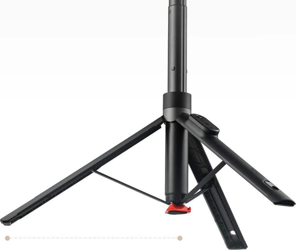 Xiaomi Zoom Floor Selfie Stick Tripod 62 ως τρίποδο
