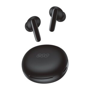 QCY T13 ANC 2 Black – TWS 28dB active noise canceling 10mm drivers, BT 5.3 30 hours True Wireless