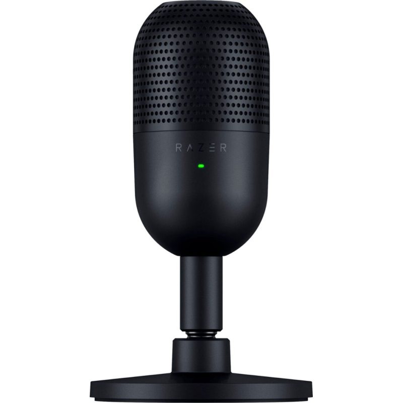 Razer SEIREN V3 MINI BLACK – USB Condenser Microphone – Build-in Shock Absorb – Mute Button
