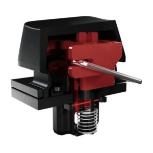 Razer HUNTSMAN MINI MERCURY ED. – 60% Linear Red Opto Mechanical Switch Gaming Keyboard – US Layout – εικόνα 4