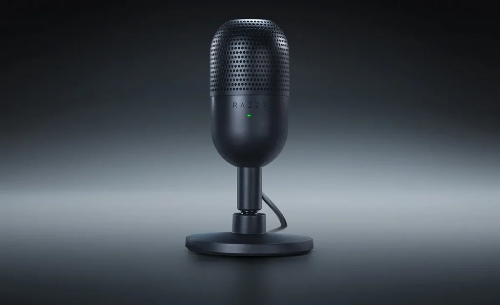 Razer SEIREN V3 MINI BLACK - USB Condenser Microphone - Build-in Shock Absorb - Mute Button Μικρόφωνο Razer Seiren V3 Mini μαύρο