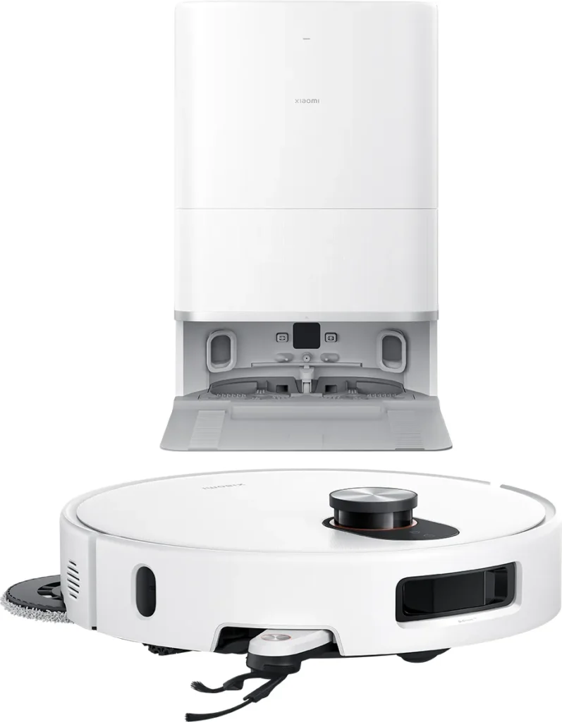 Xiaomi Mi Robot Vacuum 5 Σκούπα Ρομπότ με Wi-Fi White (BHR0834EU) Xiaomi Robot Vacuum 5 με τον σταθμό all-in-one