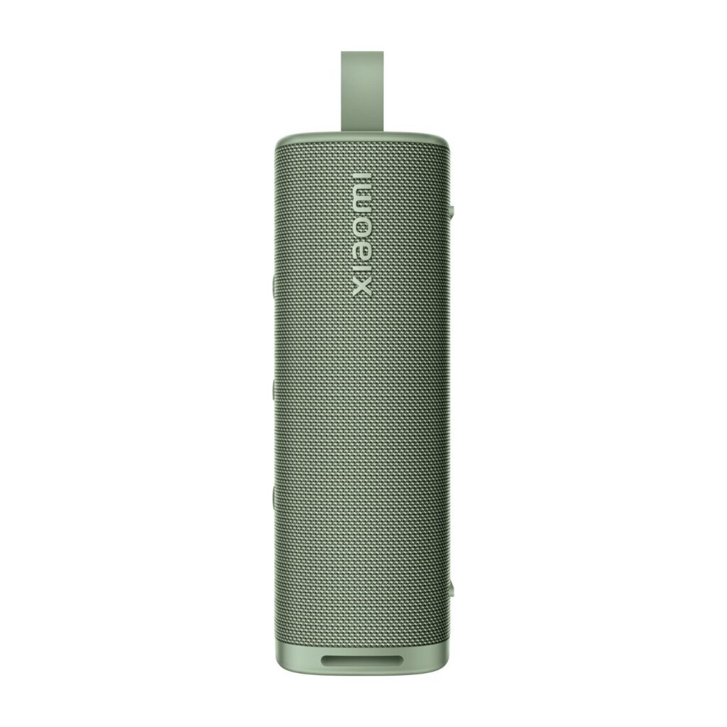 Xiaomi Sound Outdoor πράσινο σε κάθετη θέση