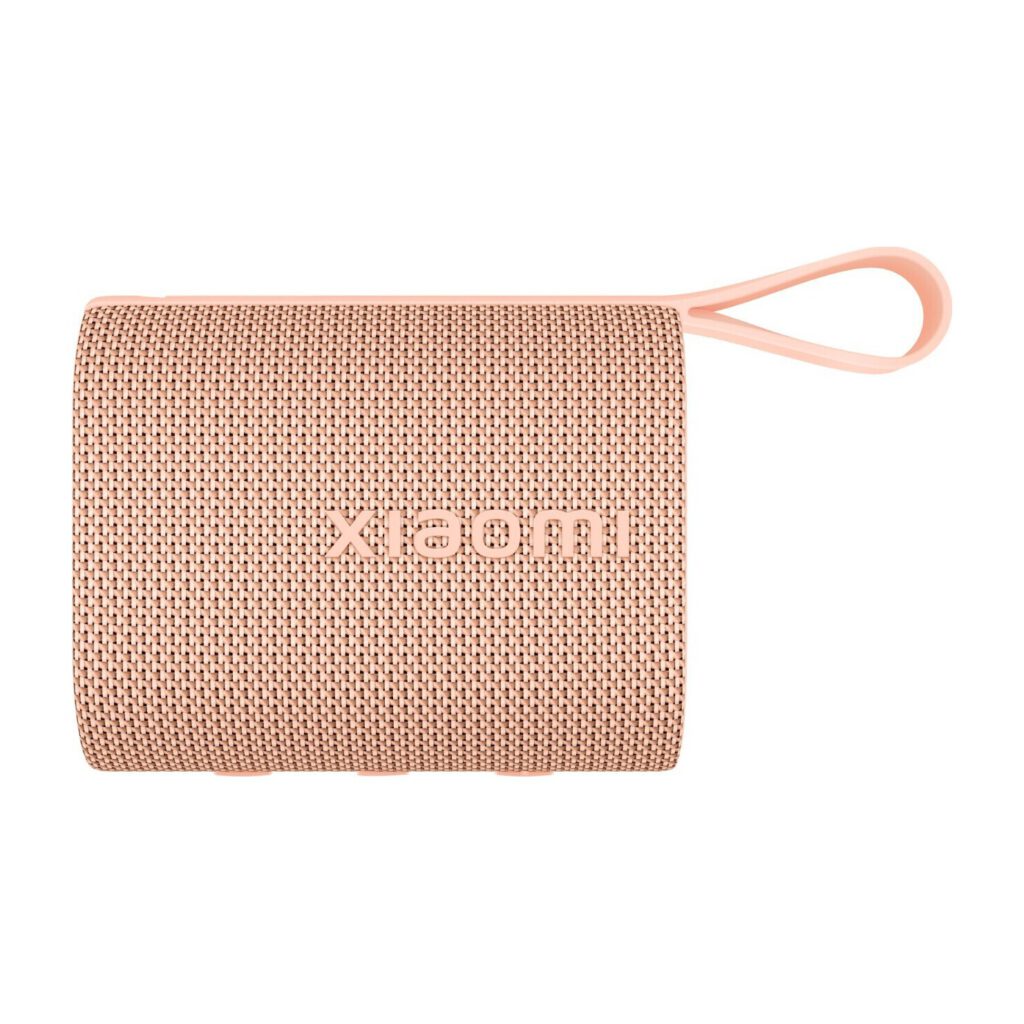 Μπροστινή όψη του Xiaomi Sound Pocket ροζ