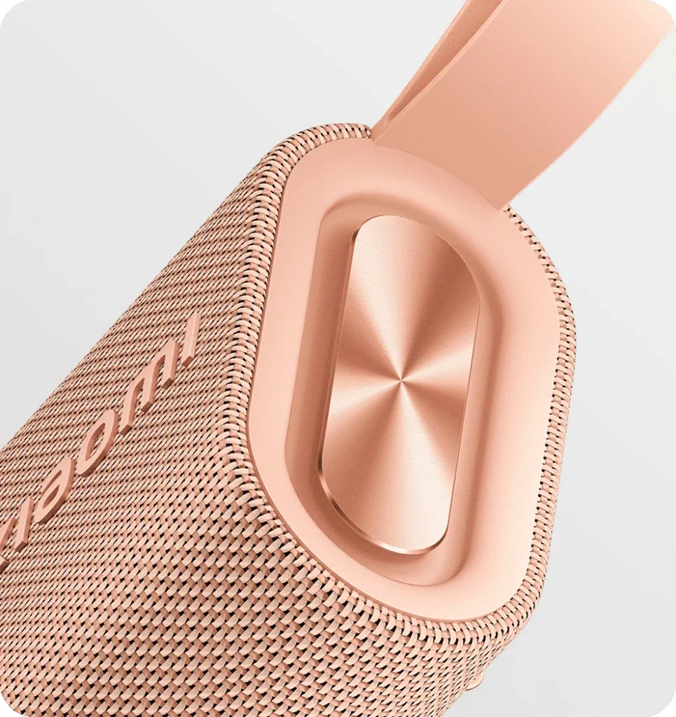 Xiaomi Sound Pocket Bluetooth Speaker Ροζ (QBH4380GL) Το Xiaomi Sound Pocket σε ροζ χρώμα με το κορδόνι