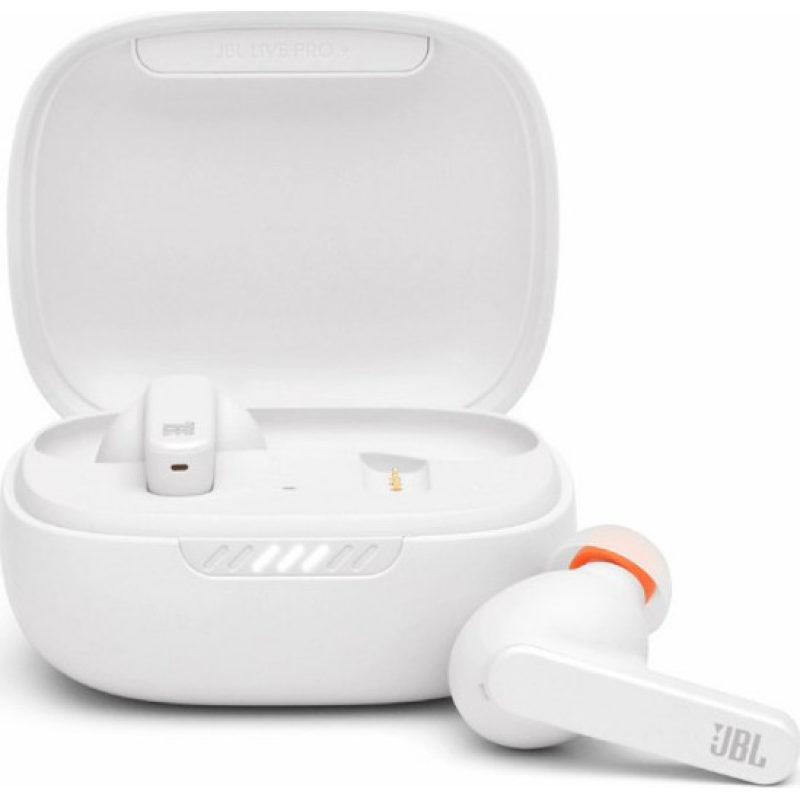 JBL Live Pro+ Bluetooth Handsfree White (JBL LIVE PROPTWSWHT)