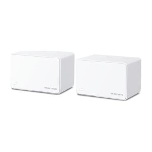 Mercusys AX3000 Whole Home Mesh H80X (2-pack) Wi-Fi 6 System Halo (HALO H80X(2-PACK)