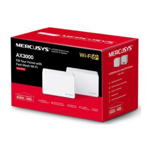 Mercusys AX3000 Whole Home Mesh H80X (2-pack) Wi-Fi 6 System Halo (HALO H80X(2-PACK) – εικόνα 3