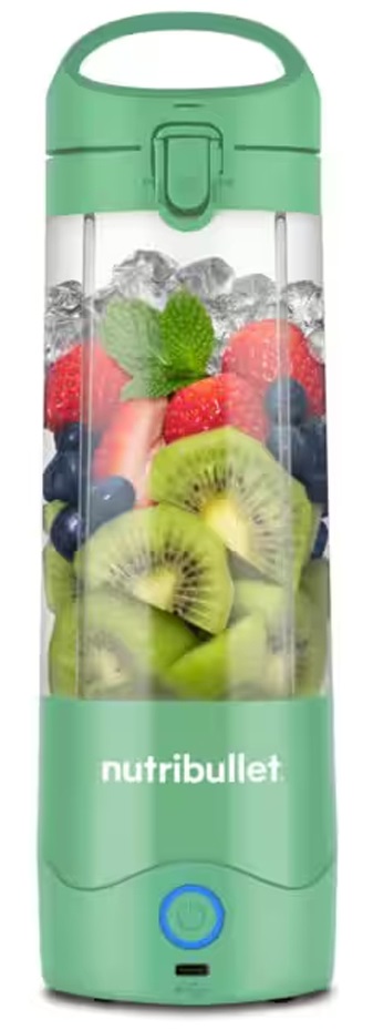NutriBullet Μπλέντερ για Smoothies 0.475lt Πράσινο (NBP003LG)