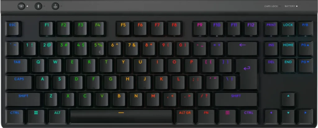 Logitech G515 Lightspeed TKL Wireless Gaming Keyboard Black (920-012538) Logitech G515 LIGHTSPEED TKL μαύρο, English International