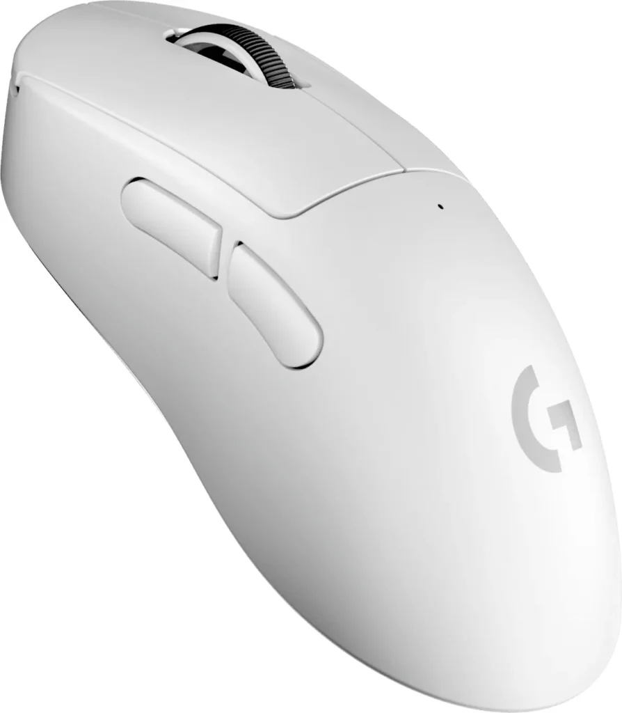 Logitech Pro X Superlight 2 DEX Gaming mouse Λευκό (910-007365) PRO X SUPERLIGHT 2 DEX λευκό πίσω όψη