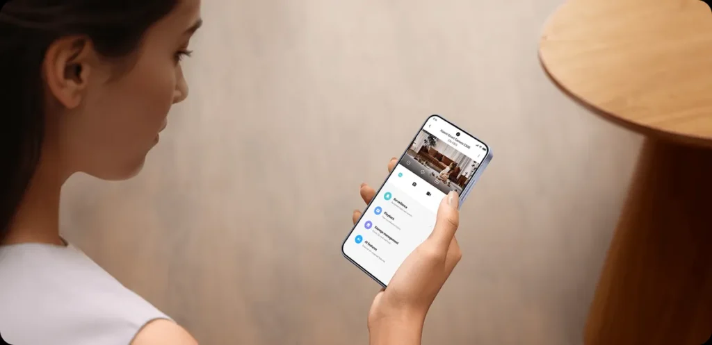 Xiaomi Mi Home Ασύρματη IP Camera C500 360° 6MP (BHR089AEU) Αμφίδρομη κλήση από το κινητό με την Xiaomi C500
