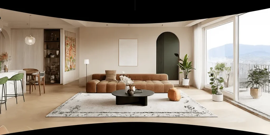 Xiaomi Mi Home Ασύρματη IP Camera C500 360° 6MP (BHR089AEU) Πανοραμική κάλυψη 360° με την Xiaomi C500