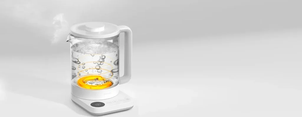 Βράσιμο στον γυάλινο Xiaomi Multifunctional Kettle