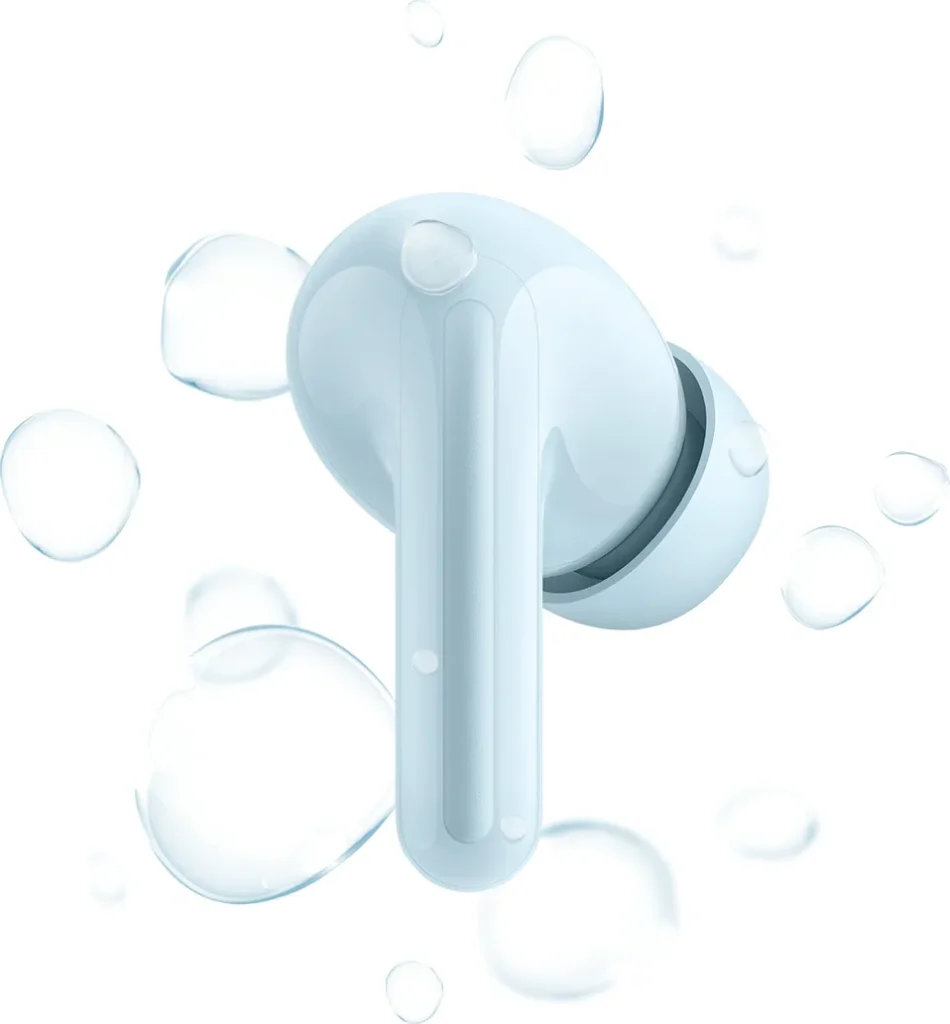 Ακουστικό REDMI Buds 8 Lite μπλε με σταγόνες νερού
