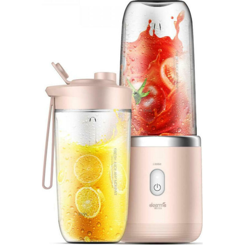 Xiaomi Deerma DEM-NU05 Portable Blender 0,4L Ροζ EU (DEM-NU05)