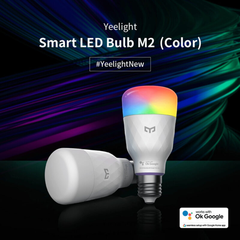 Xiaomi Yeelight M2 Smart LED Bulb E27 White and Color (YGYA0720030WTGL) – εικόνα 1