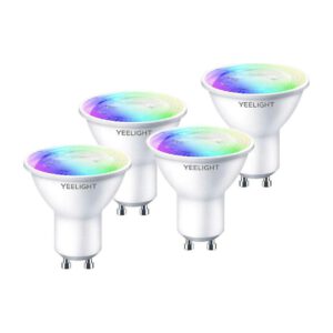 Xiaomi Yeelight GU10 W1 Smart Bulb Multicolor YLDP004-A 4 Pcs (YLDP004-A)