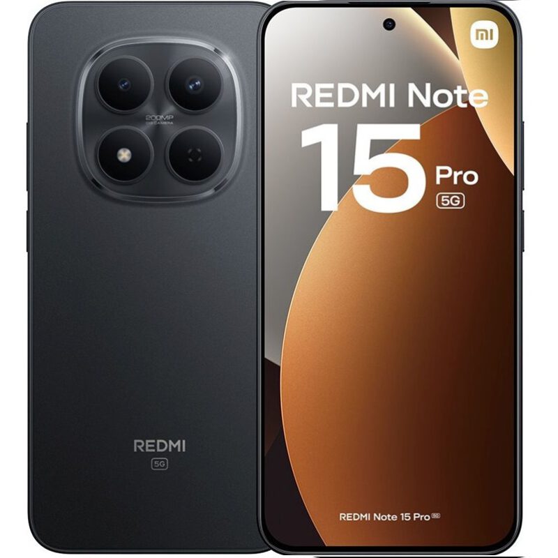 Xiaomi Redmi Note 15 Pro NFC 5G Dual SIM (8/128GB) Black (MZB0M27EU)