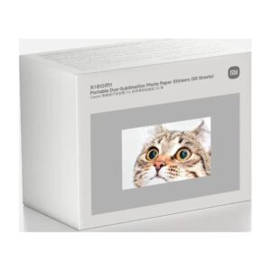 Xiaomi Portable Dye-Sublimation Photo Paper Stickers 2×3 50 Sheets (BHR082OGL)