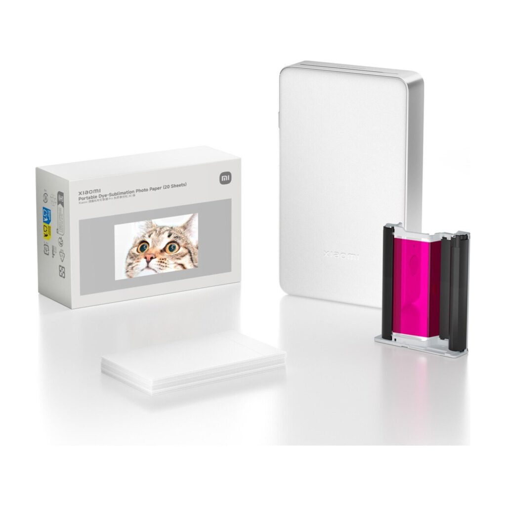 Xiaomi Portable Dye-Sublimation Photo Paper 2×3 20 Sheets (BHR082PGL) – εικόνα 1