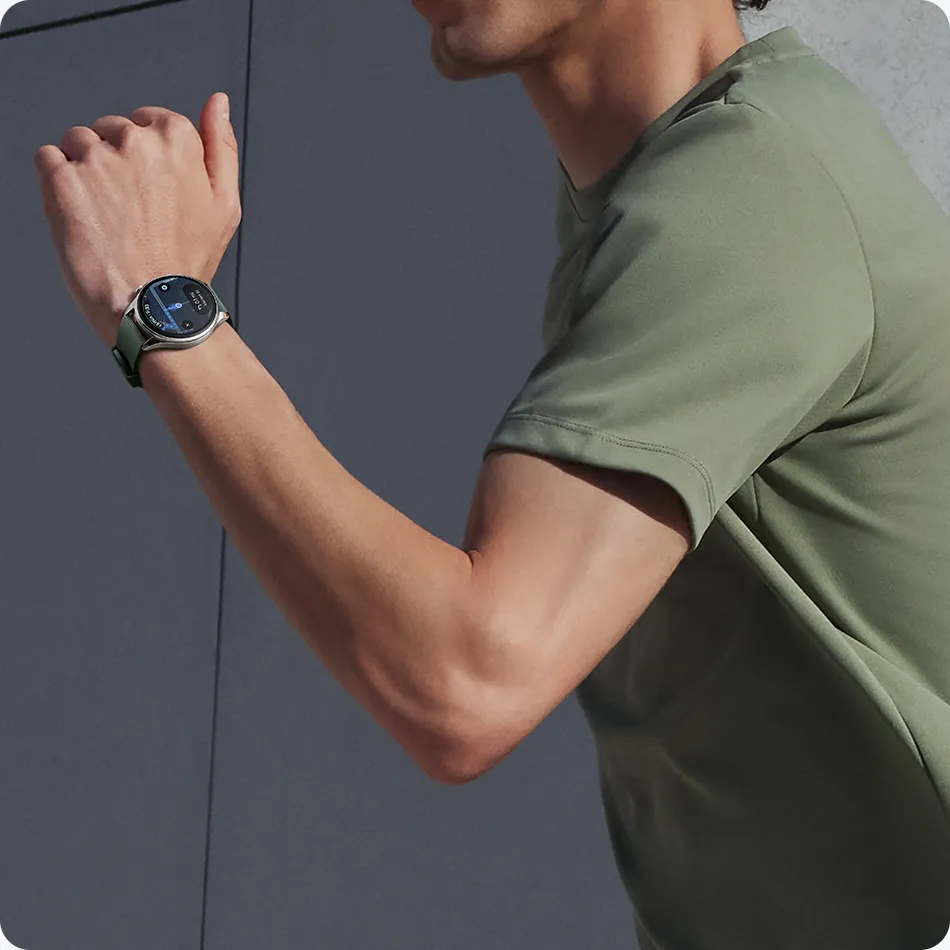 Άθληση με το Xiaomi Watch 5 Juniper Green