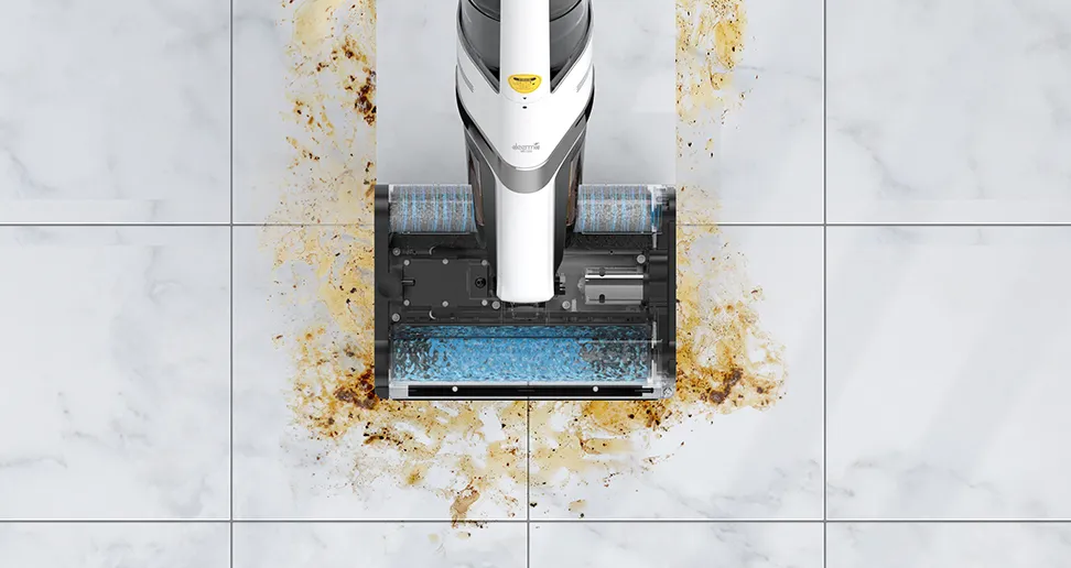 Xiaomi Deerma DEM-VX20W Water-suction Sweeper (DEM-VX20W) Διπλοί κύλινδροι του VX20