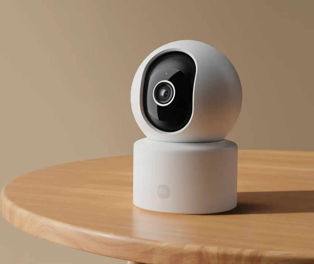 Xiaomi Smart Camera C302 πάνω σε ξύλινο τραπέζι