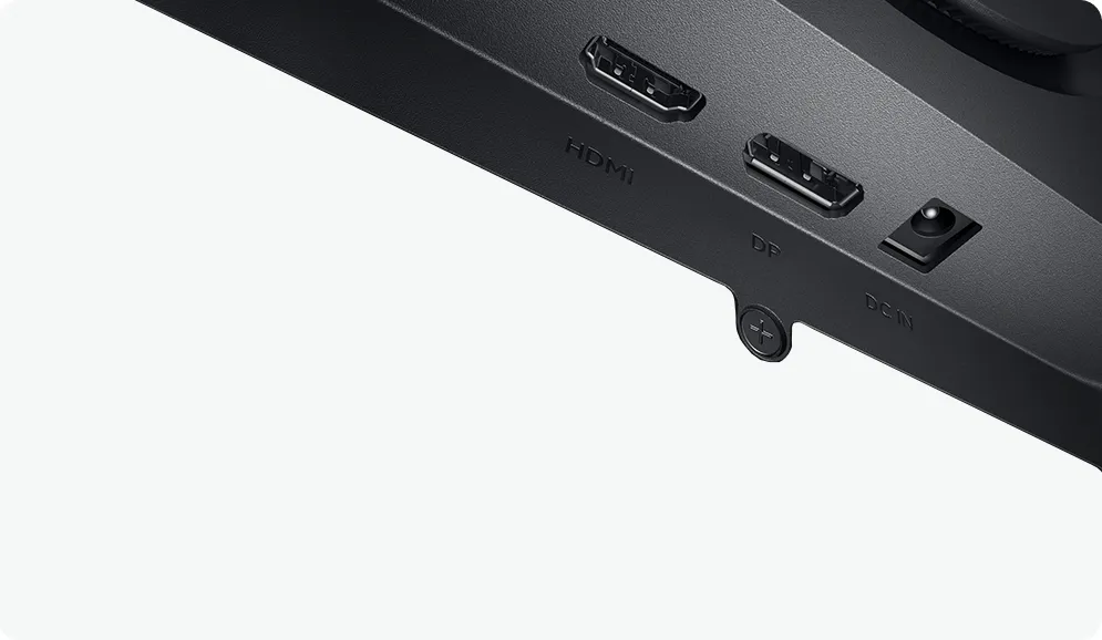 Οθόνη Xiaomi Mi Desktop A24i 2026 IPS Monitor 24" FHD (ELA6416EU) Θύρες DisplayPort και HDMI του Xiaomi Monitor A24i 2026
