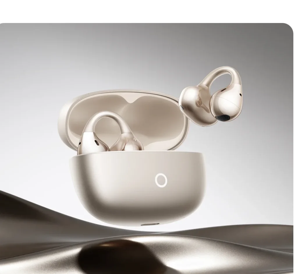 Realme Buds Clip Titanium Gold EU (RMA2418) realme Buds Clip σε Titanium Gold με τη θήκη φόρτισης