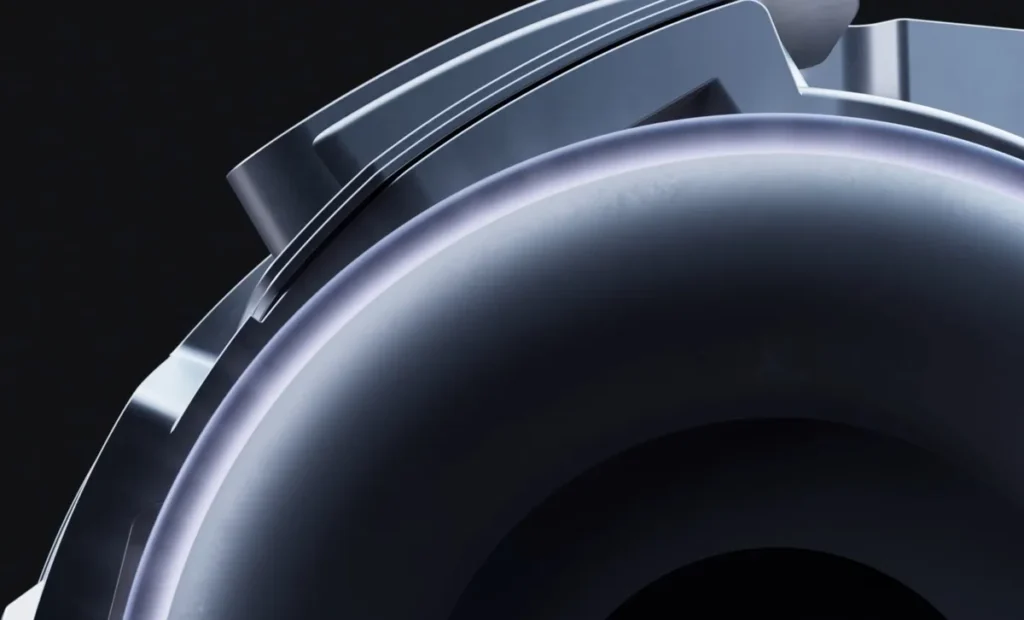 Λεπτομέρεια του ηχείου των Galaxy Buds4 Pro