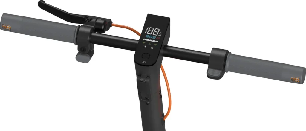 Xiaomi Mi Electric Scooter 6 Black Global (BHR08R2GL) Τιμόνι και οθόνη του Xiaomi Electric Scooter 6