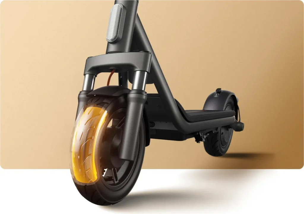 Xiaomi Mi Electric Scooter 6 Lite Black Global (BHR08R6GL) Εμπρός διπλή ανάρτηση ελατηρίων του Xiaomi Electric Scooter 6 Lite
