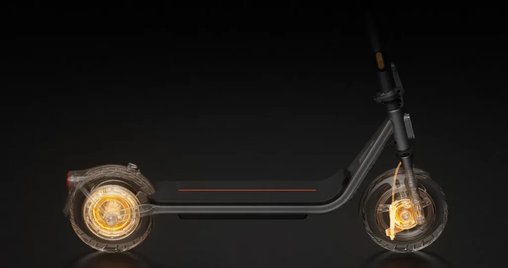 Xiaomi Mi Electric Scooter 6 Lite Black Global (BHR08R6GL) Φώτα εμπρός και πίσω του Xiaomi Electric Scooter 6 Lite
