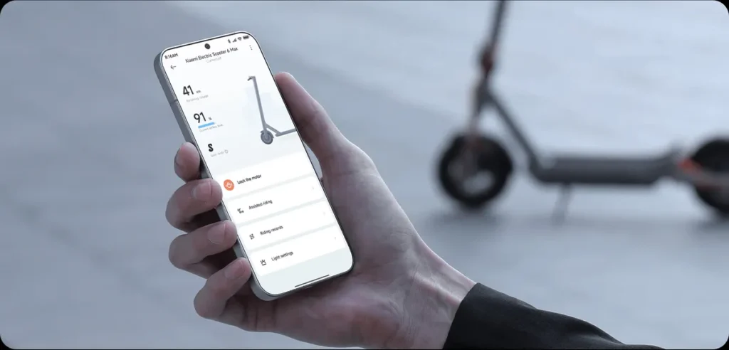 Xiaomi Mi Electric Scooter 6 Max Black Global (BHR08QLGL) Εφαρμογή Xiaomi Home για το Xiaomi Electric Scooter 6 Max