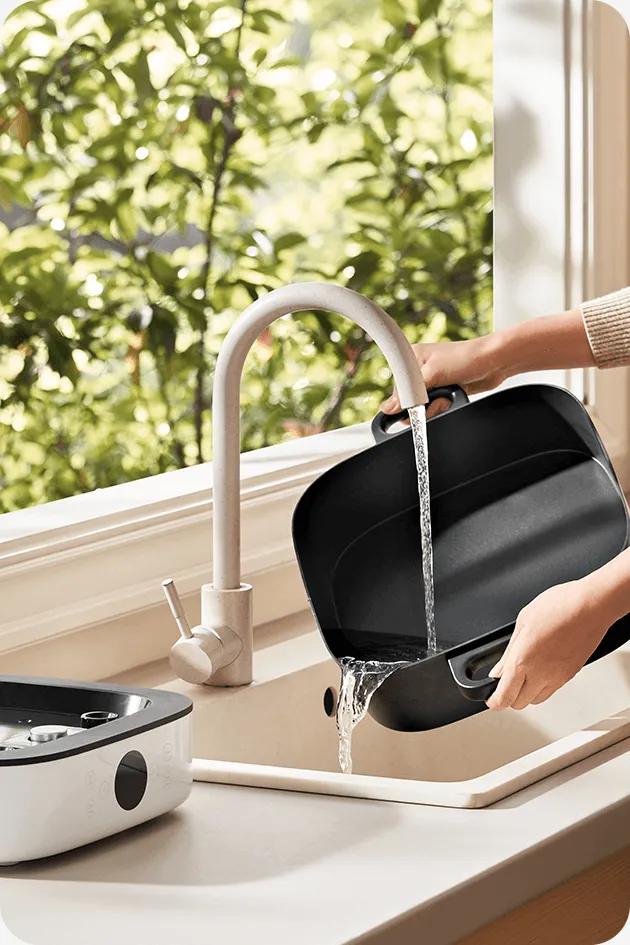 Xiaomi Multifunctional Hot Pot Cooker 6L EU (BHR9704EU) Πλύσιμο της αποσπώμενης κατσαρόλας Xiaomi Hot Pot Cooker