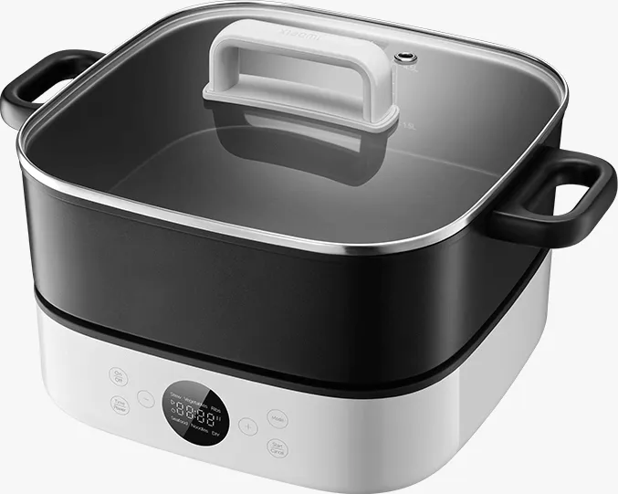 Xiaomi Multifunctional Hot Pot Cooker 6L EU (BHR9704EU) Xiaomi Multifunctional Hot Pot Cooker 6L με γυάλινο καπάκι και λαβές