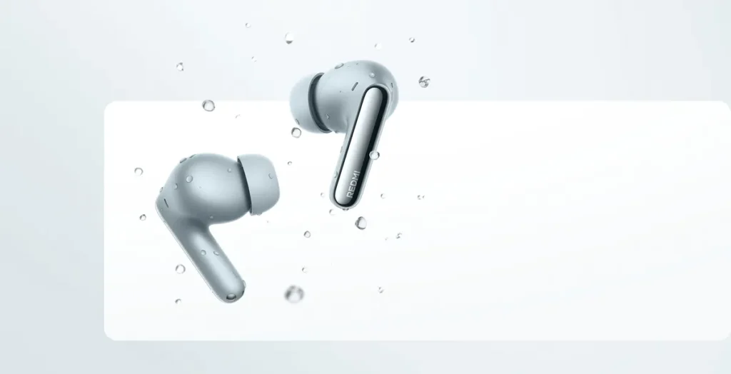 Ακουστικά REDMI Buds 8 Pro με σταγόνες νερού, προστασία IP54