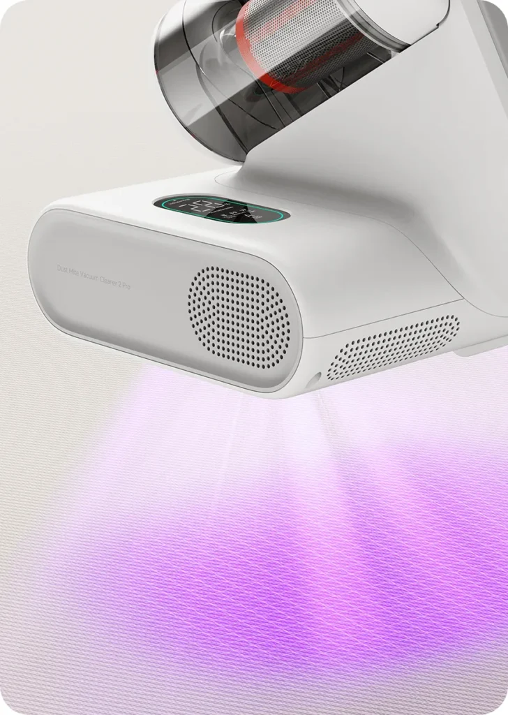 Λάμπα LED UV του Dust Mite Vacuum Cleaner 2 Pro