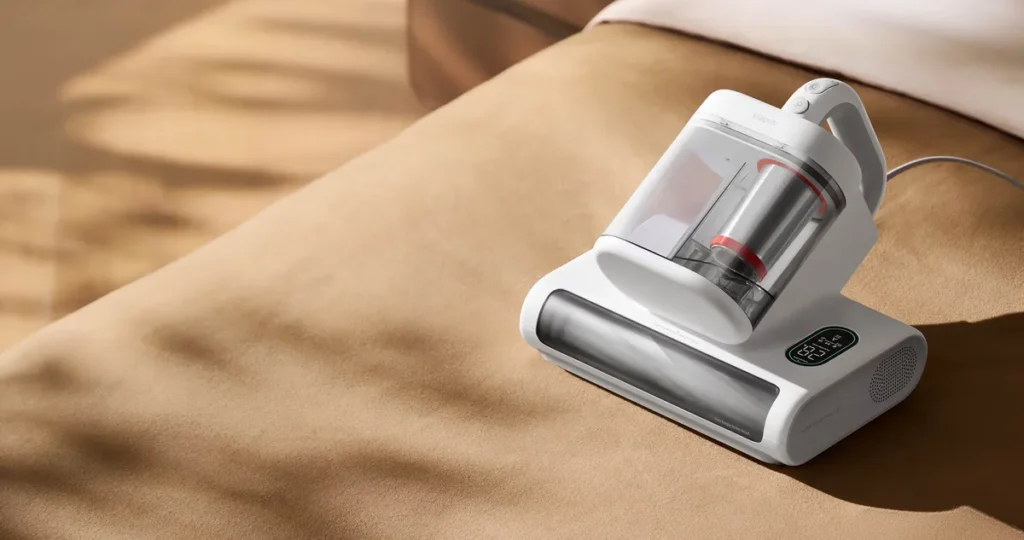 Xiaomi Dust Mite Vacuum Cleaner 2 Pro σε κρεβάτι