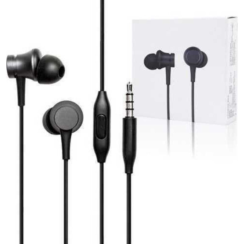 Xiaomi In-Ear Headphones Basic 3.5mm Black (ZBW4354TY) – εικόνα 1