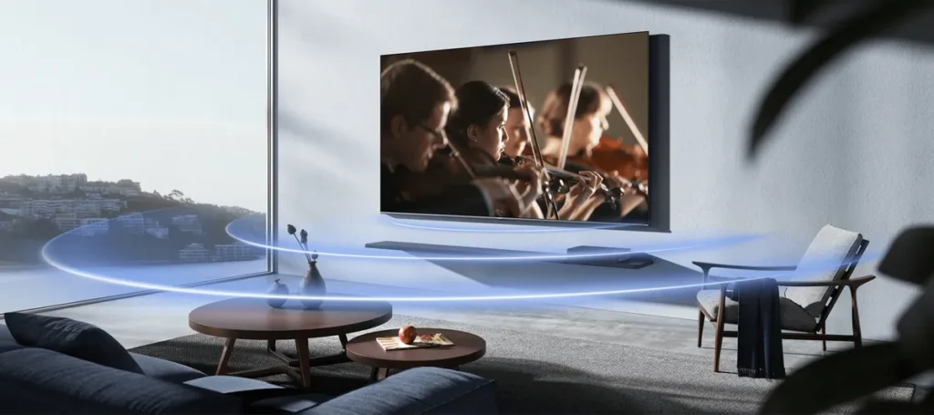 Τηλεόραση Xiaomi TV S Pro Mini LED 75" Smart 4K UHD 2026 (ELA6336EU) Ήχος Dolby Atmos στην Xiaomi TV S Pro Mini LED 2026