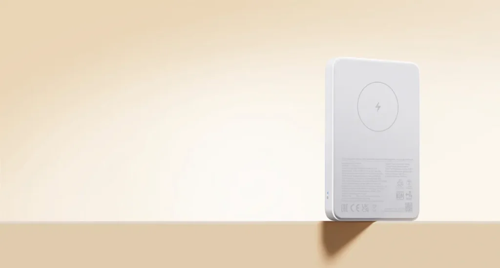 Xiaomi Magnetic PowerBank MagSafe 5000mAh (BHR9303GL) Λευκό Xiaomi Magnetic Power Bank 5000
