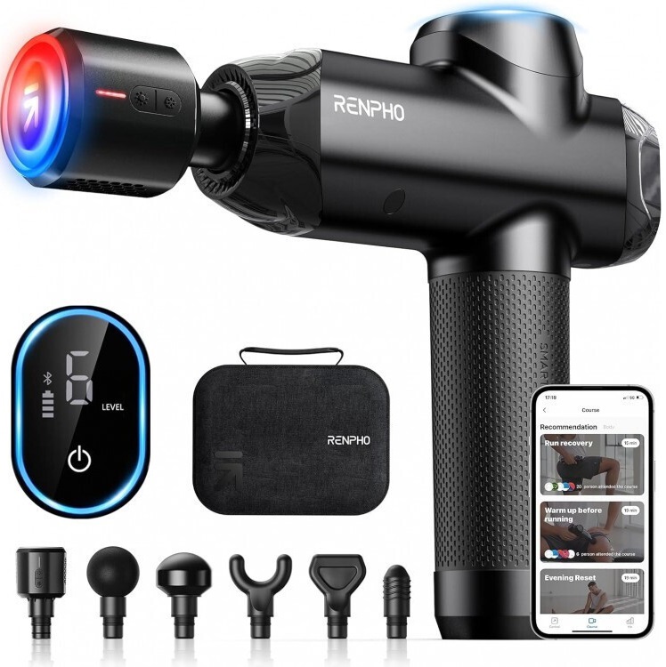 Renpho Massage Gun R-C001SH Thermacool Power (R-C001SH) Renpho Massage Gun R-C001SH Thermacool Power (R-C001SH)