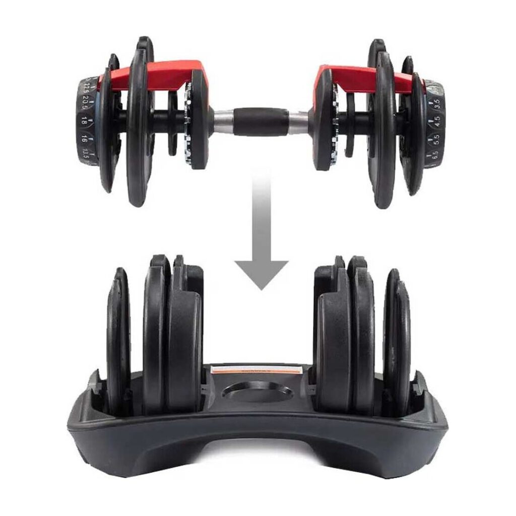 KingSmith 3 In1 Smart Dumbell Αλτήρες Σετ 2x 12kg Ρυθμιζόμενοι (FSFFKREUE2409201) – εικόνα 1