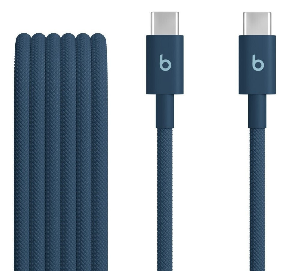 Apple Beats Braided USB-C Data Cable 1.5m 60W Blue (MDGE4ZM) Apple Beats Braided USB-C Data Cable 1.5m 60W Blue (MDGE4ZM)